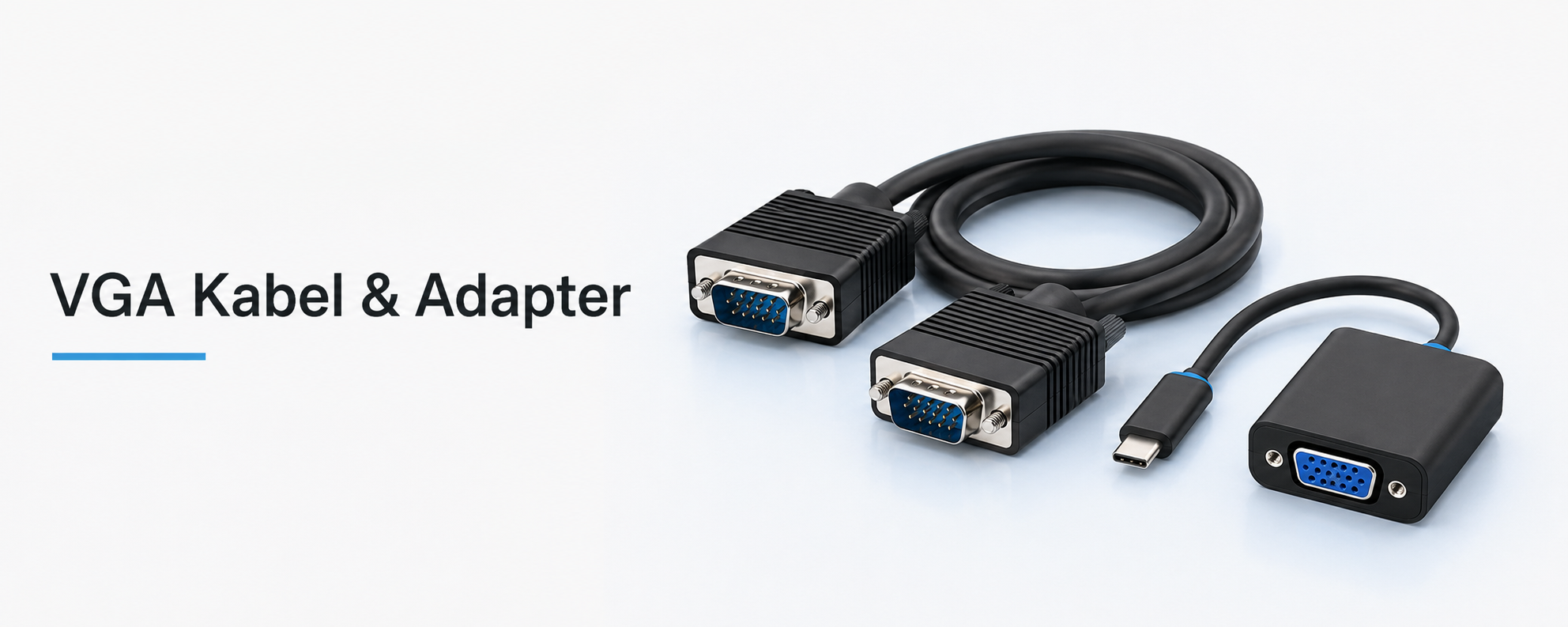 VGA Kabel und Adpter